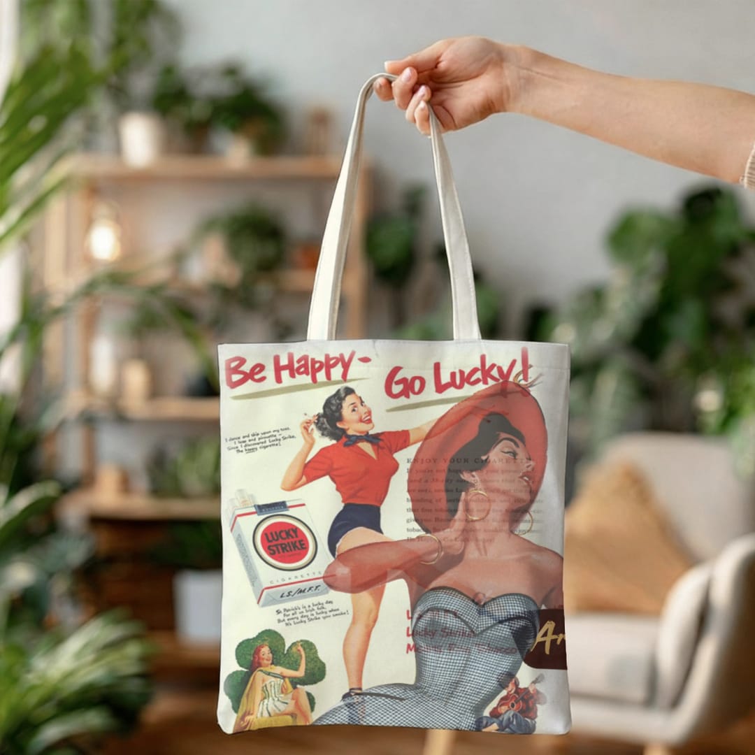 Personalized Canvas Tote Bag – Custom Printed Eco Reusable Bag for Shopping, Books, Work, Everyday Use - 1