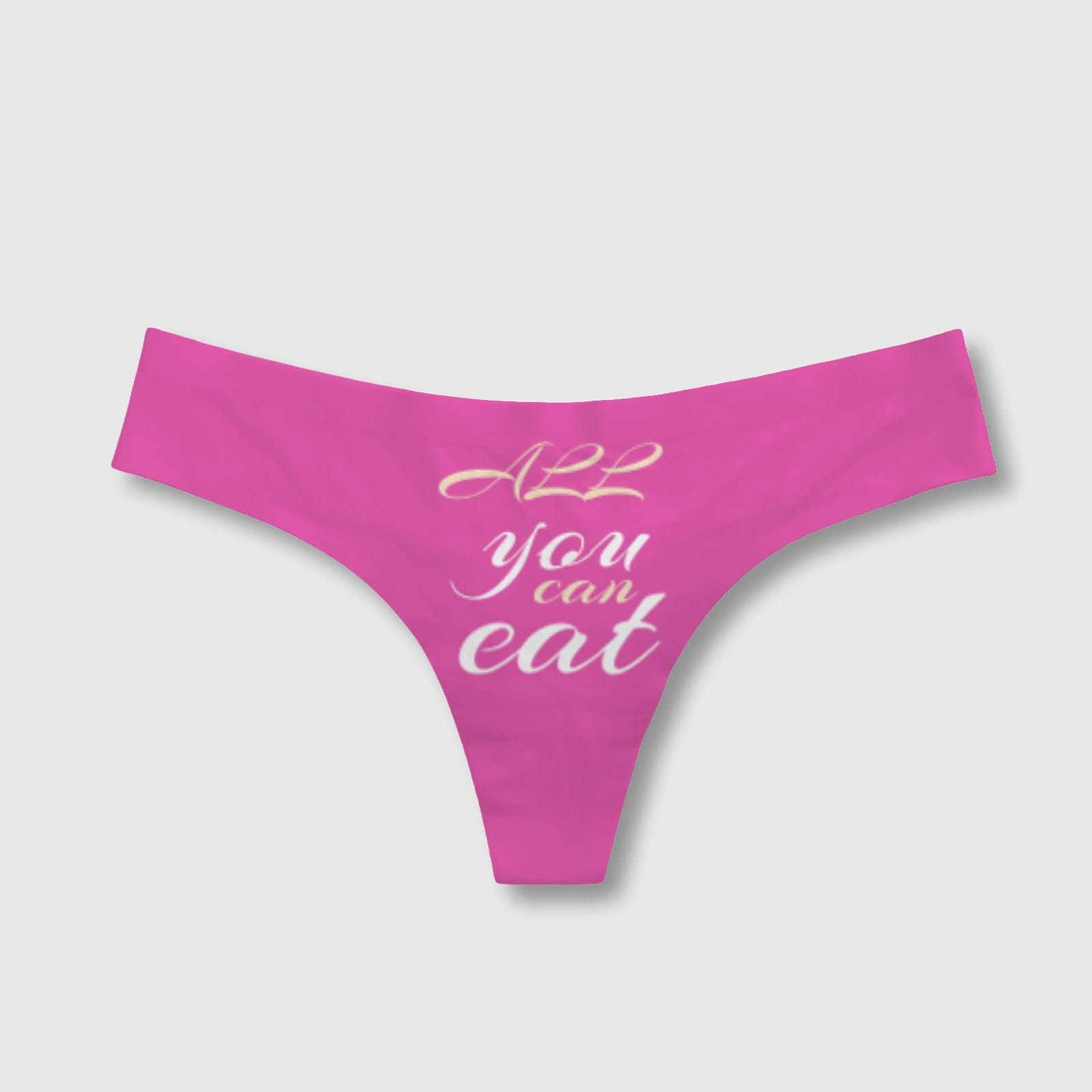 Personalized Photo Women's Thong – Custom Print T-Back Underwear, Sexy Intimate Gift