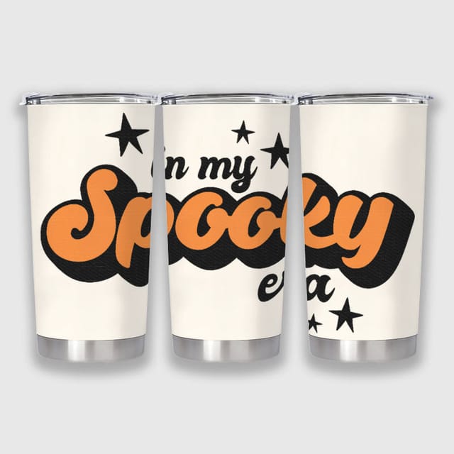 In My Spooky Era Insulated Tumbler for Halloween Fans Gift
