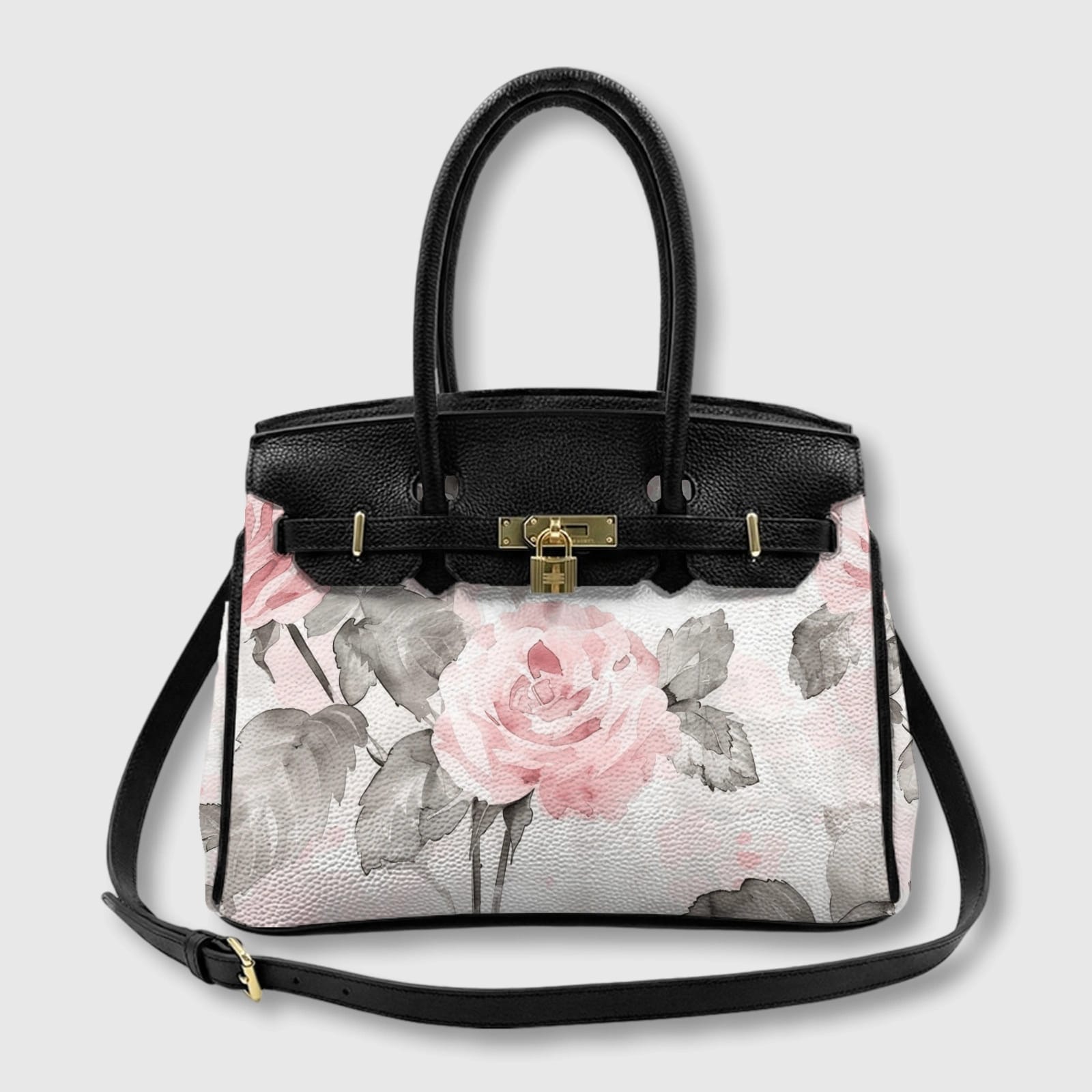 Personalized Women's PU Handbag – Custom Elegant Tote Bag Gift for Her