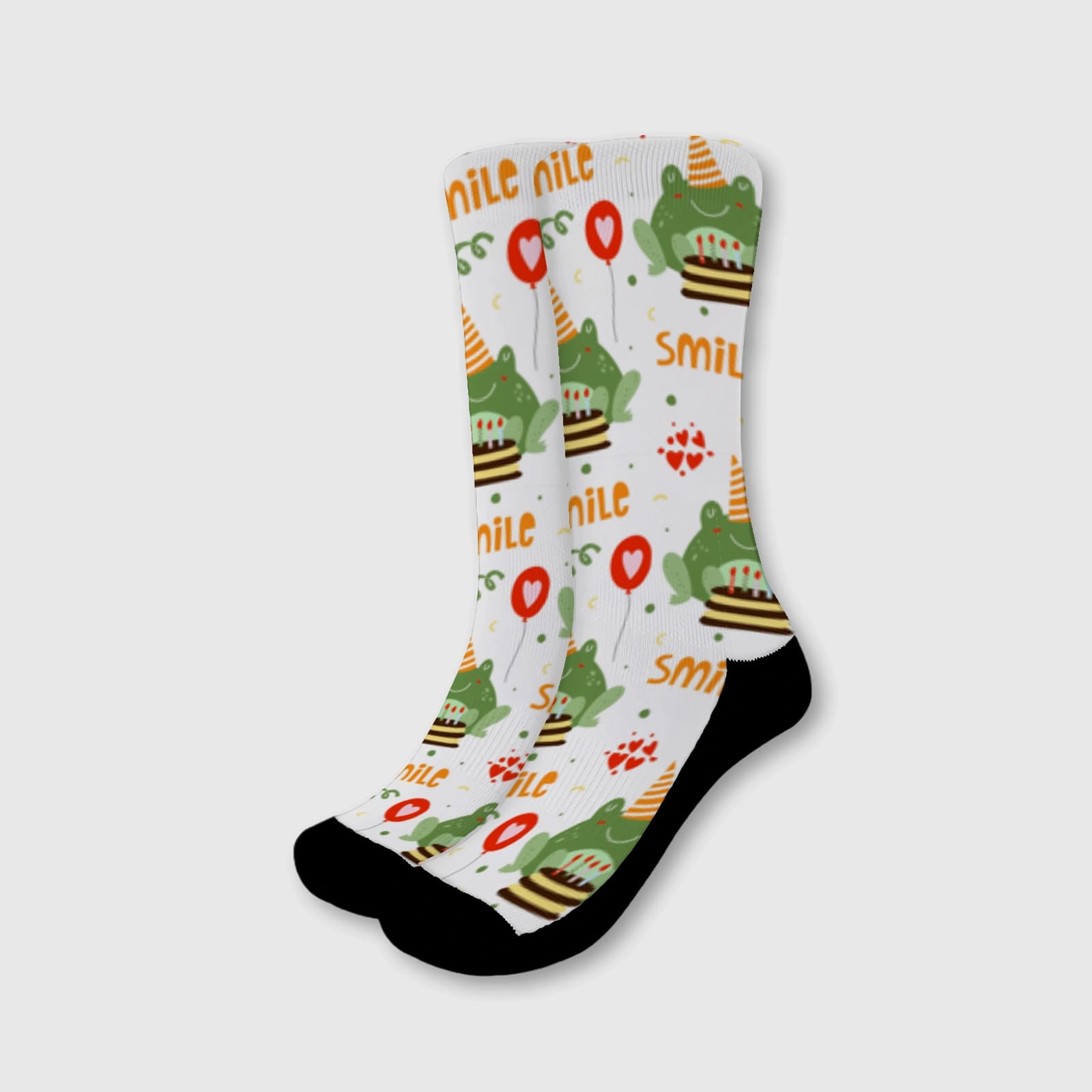 Custom Crew Socks Personalized Gift for Him Her Gift for Couples Friends Family