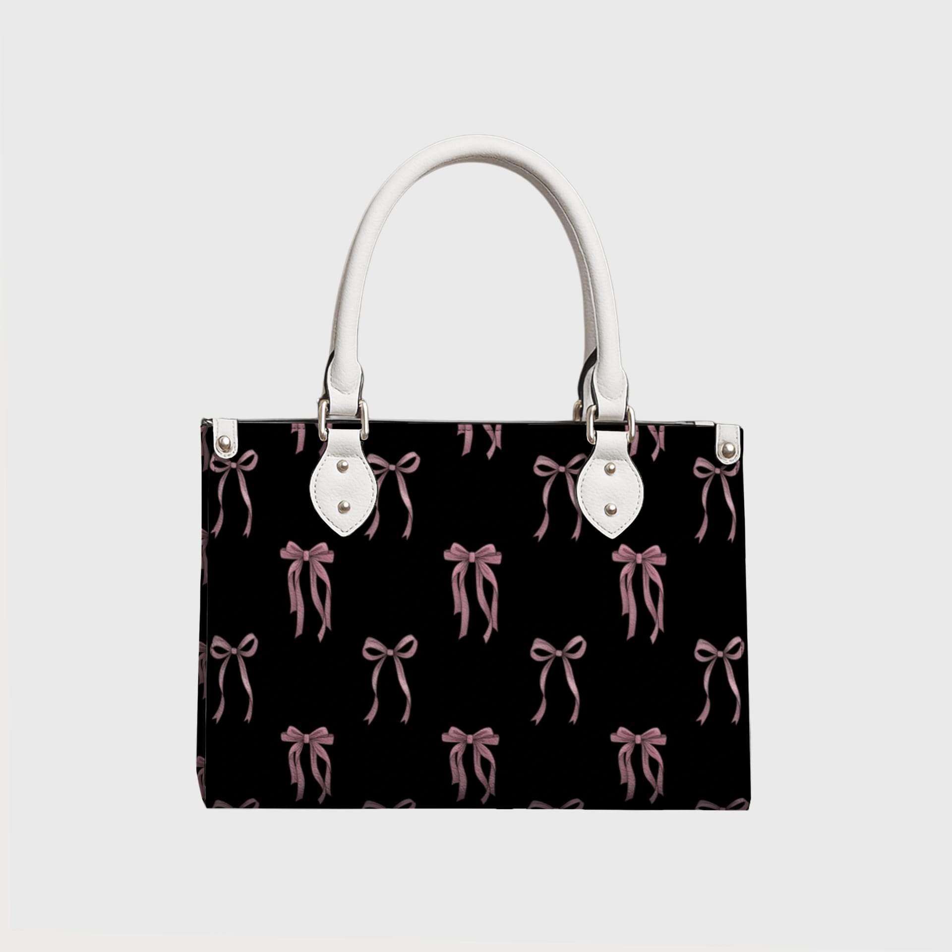 Custom Leather Bag – Personalized Engraved Leather Tote/Handbag, Custom Name or Initials, Premium PU/Leather Purse for Women, Gift for Birthday & Anniversary