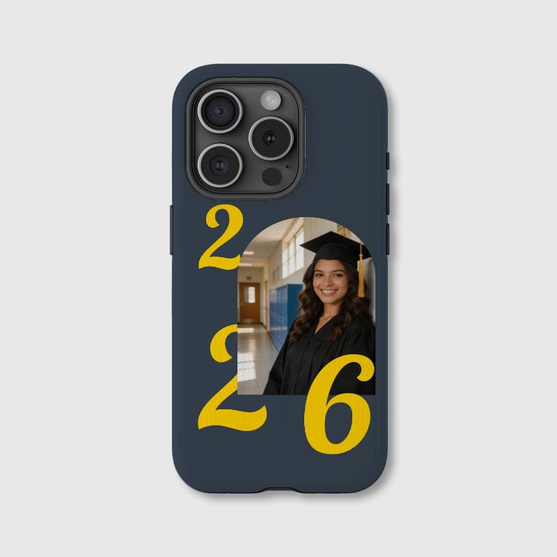 Custom Grad Photo Magnetic Phone Case for 2026 Grads Gift