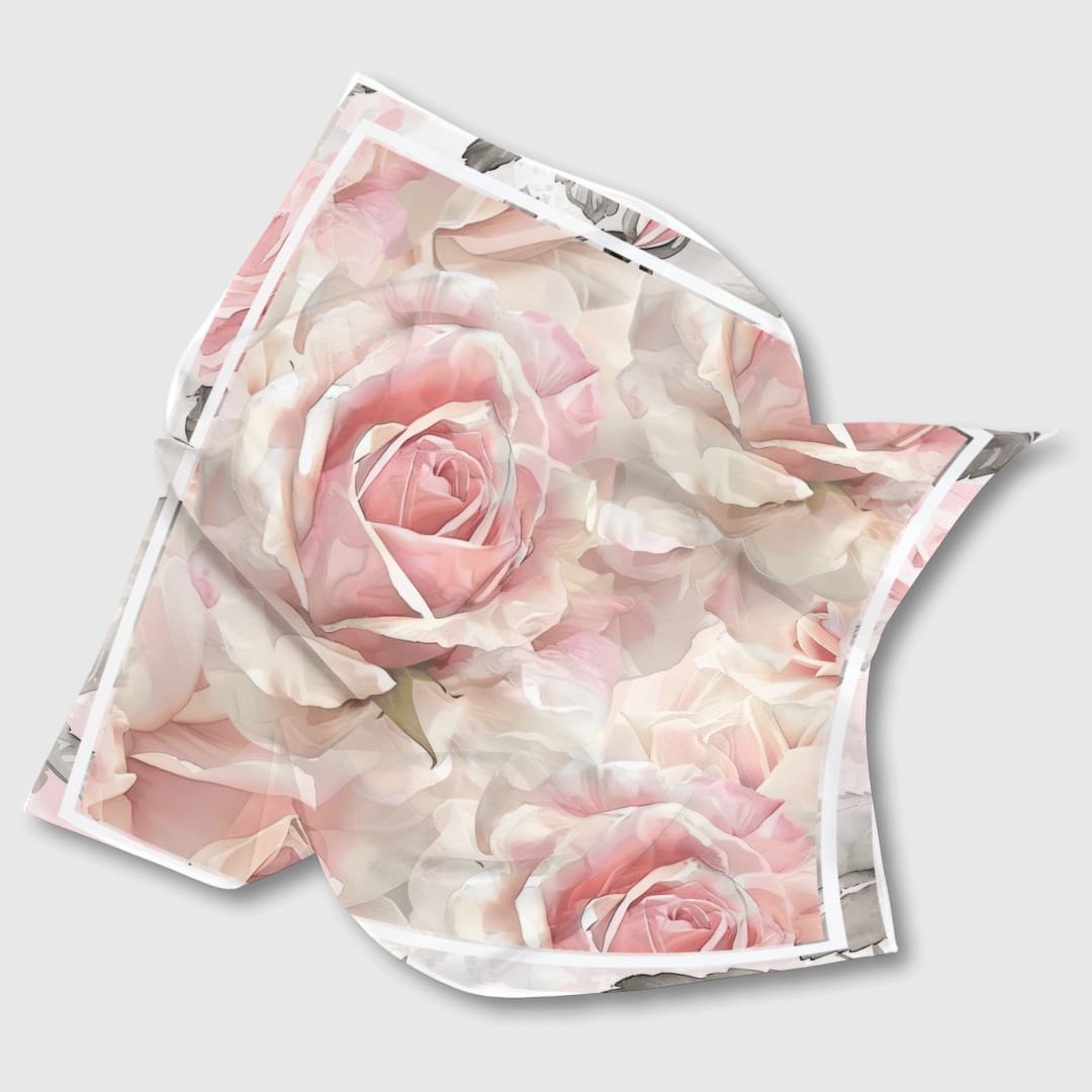 Custom All-Over Square Towel – Personalized Lightweight Square Scarf - 1