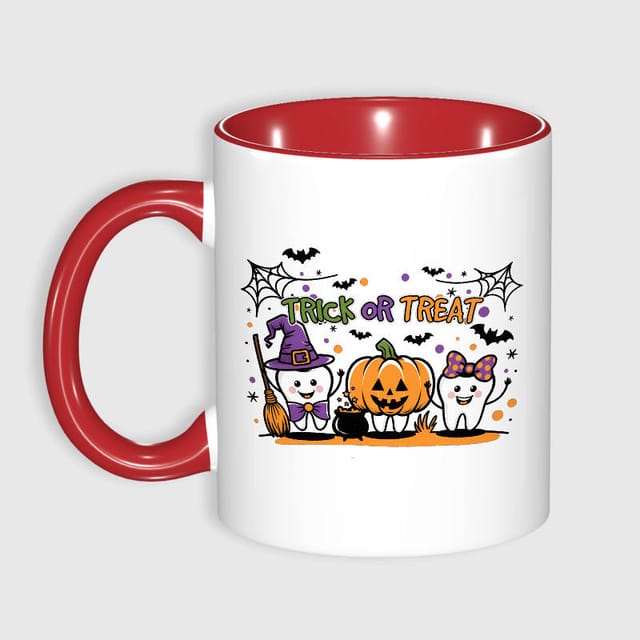 Cute Halloween Tooth 11oz Mug for Dentist Holiday Gift