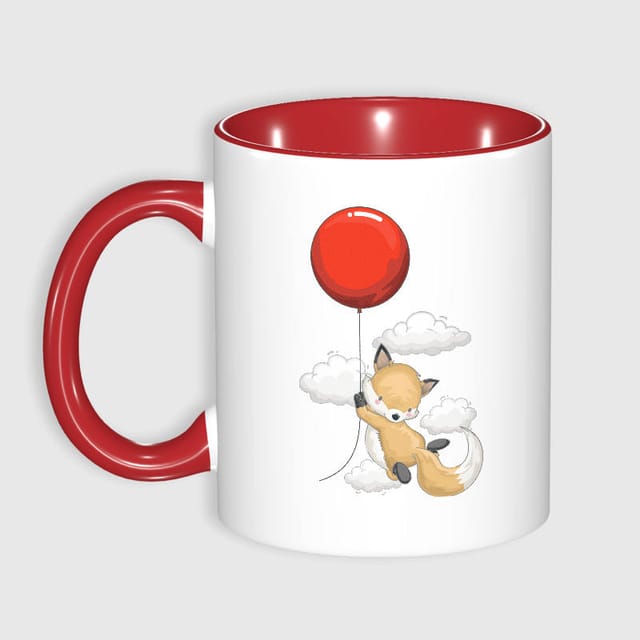 Cute Flying Fox 11oz Ceramic Mug for Pet Lovers Birthday Gift