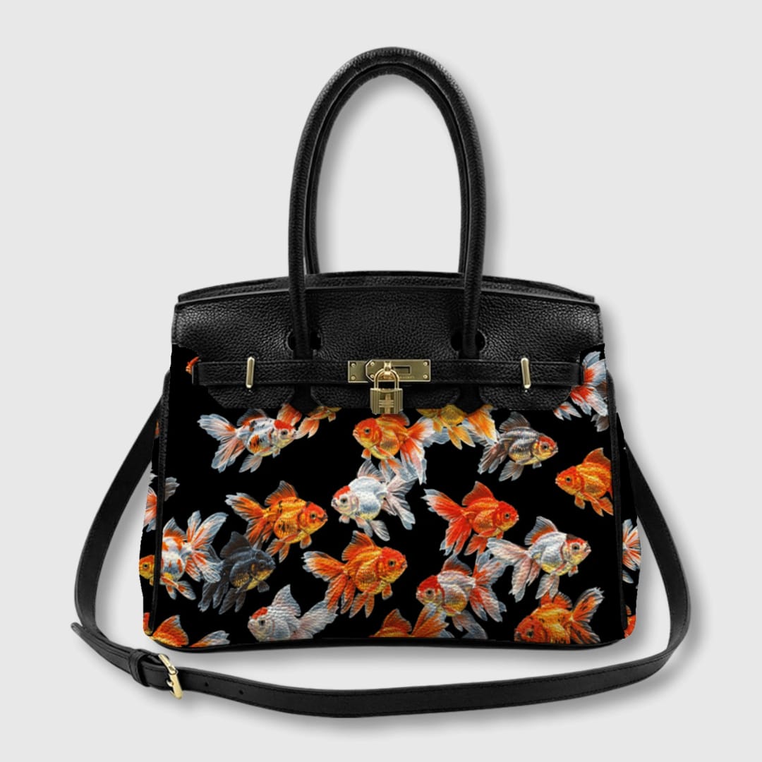 Personalized Women's PU Handbag – Custom Elegant Tote Bag Gift for Her - 1