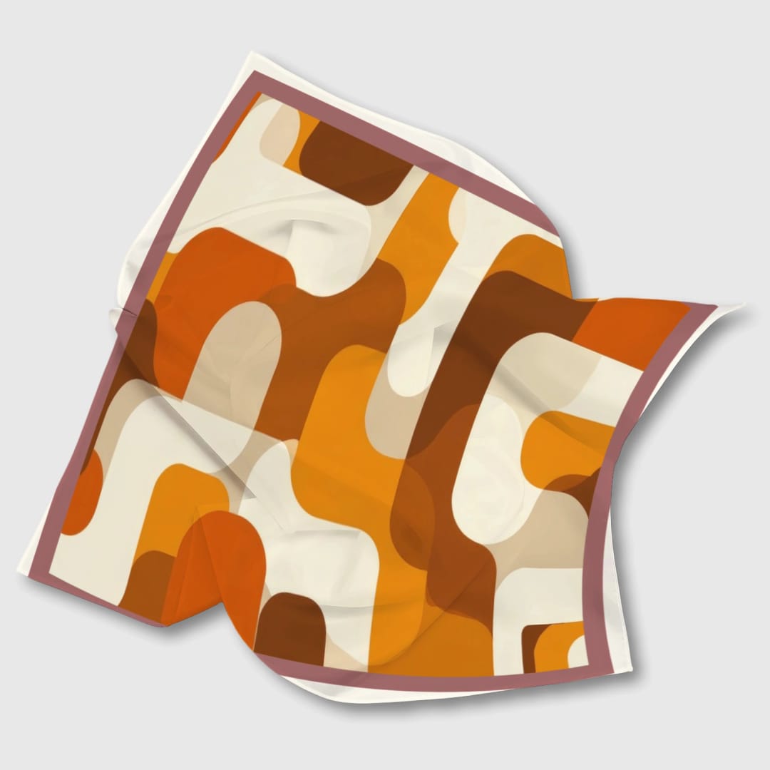 Custom All-Over Square Towel – Personalized Lightweight Square Scarf - 1