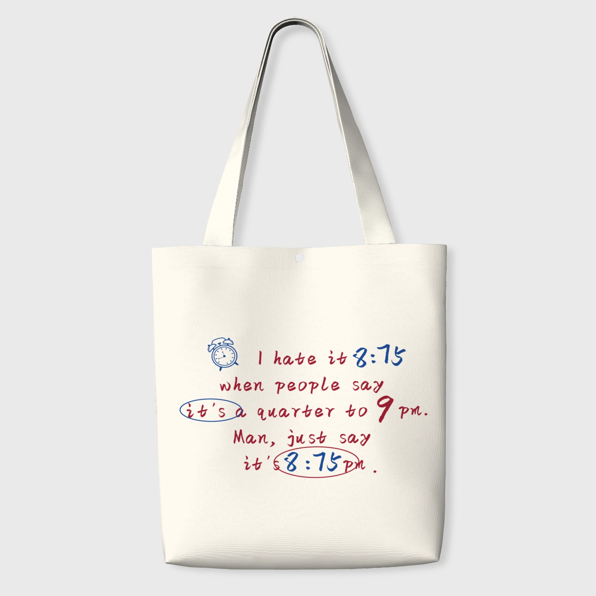 Personalized Canvas Tote Bag – Custom Printed Eco Reusable Bag for Shopping, Books, Work, Everyday Use