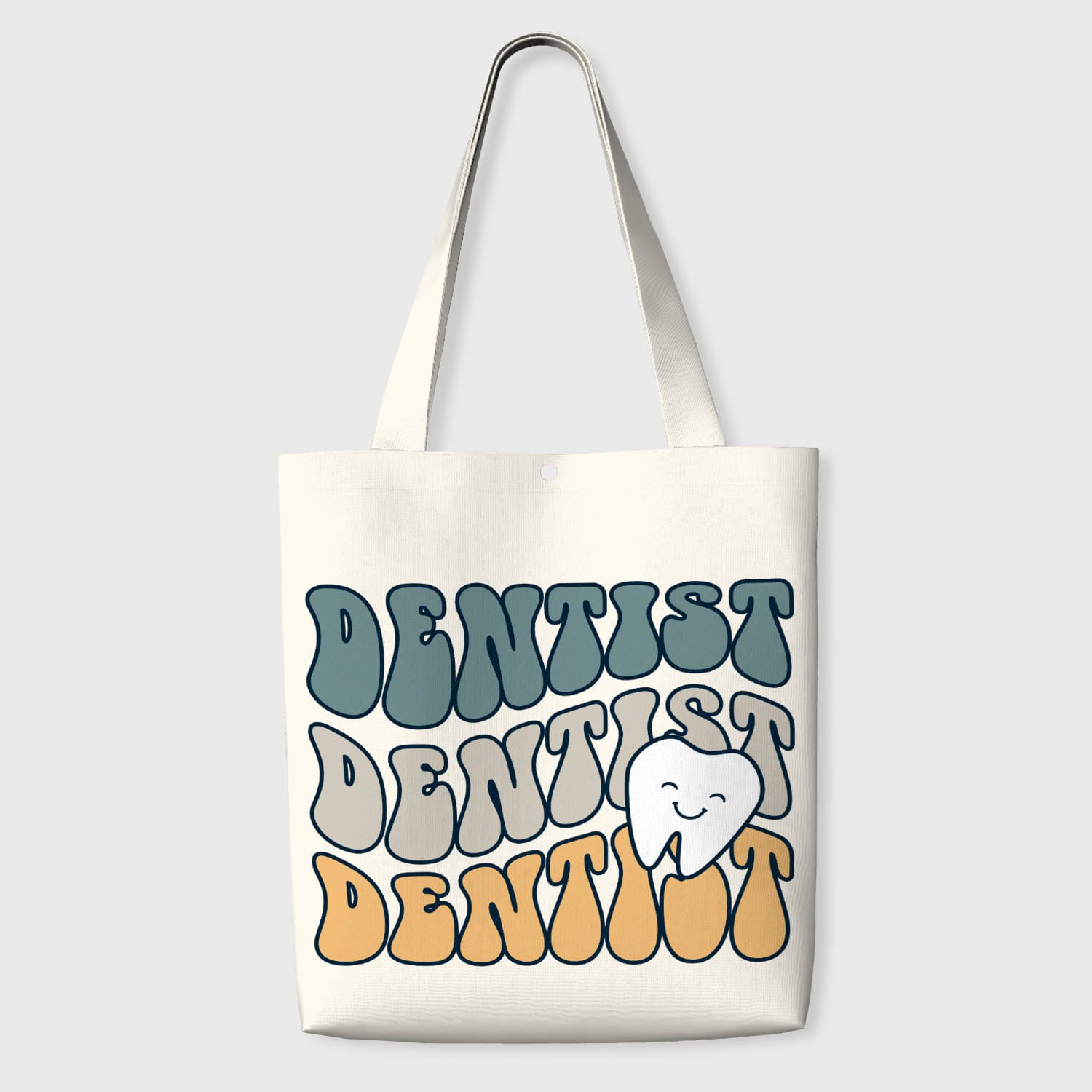 Dentist Print Tote Bag for Dental Worker Graduation Gift