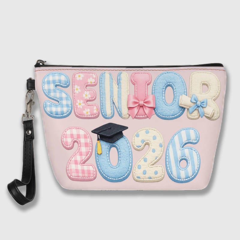 Senior 2026 Cosmetic Bag for Class of 2026 Graduation Gift