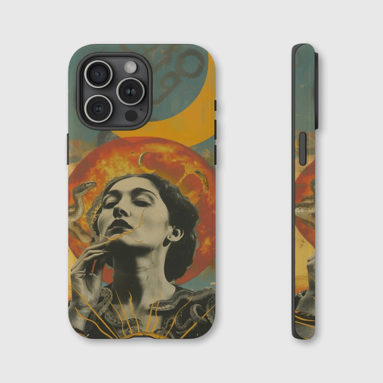 Personalized magnetic phone case with Film Panel for iPhone 15 / 15 Pro / 15 Pro Max / 16 / 16 Pro / 16 Pro Max / 17 / 17 Pro / 17 Pro Max, Matte Anti-Fingerprint Film Texture Cover, Strong MagSafe Compatible, Slim Shockproof Protective Phone Case