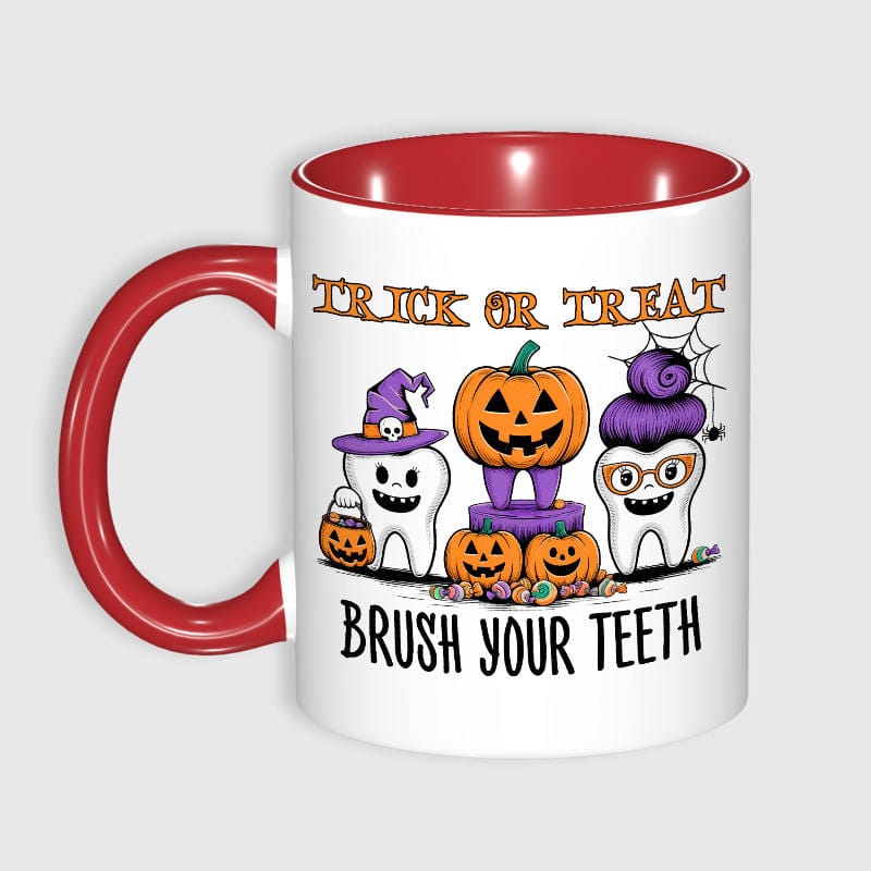Funny Halloween Dental Mug for Dentist Holiday Gift