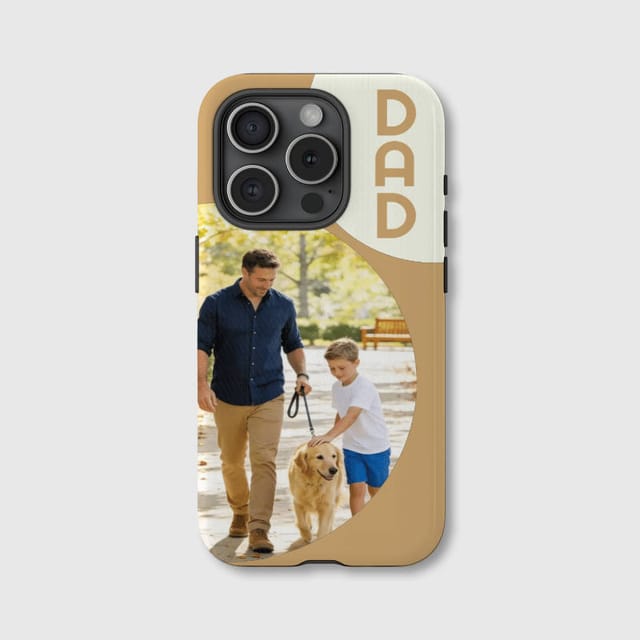 Custom Photo DAD Phone Case for Father's Day Gift