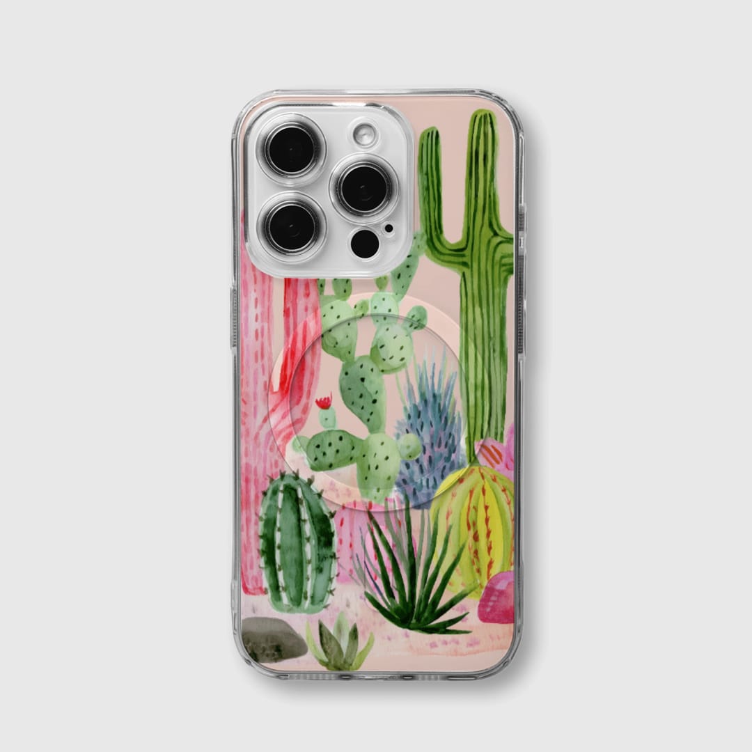 Everyone Loves Cacti V01 Magnetic Case for iPhone - 1