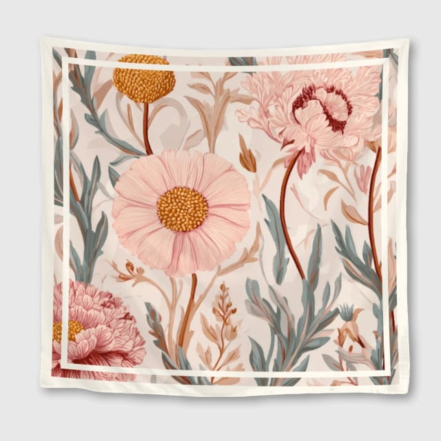 Custom All-Over Square Towel – Personalized Lightweight Square Scarf