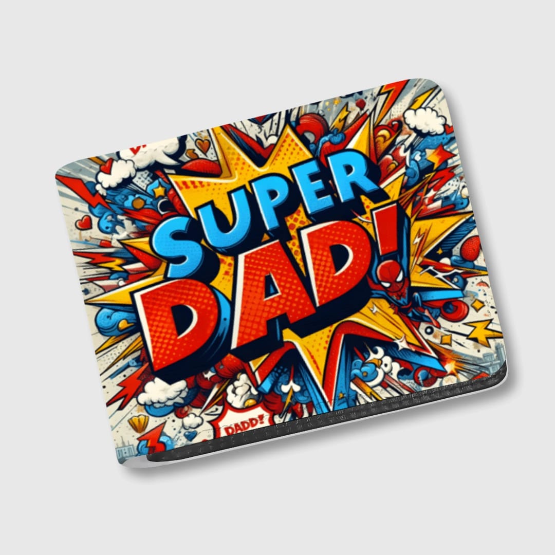 Custom Personalized Men's Wallet – Thoughtful Gift for Him, Personalized PU Wallet Gift for Boyfriend, Husband or Father - 1