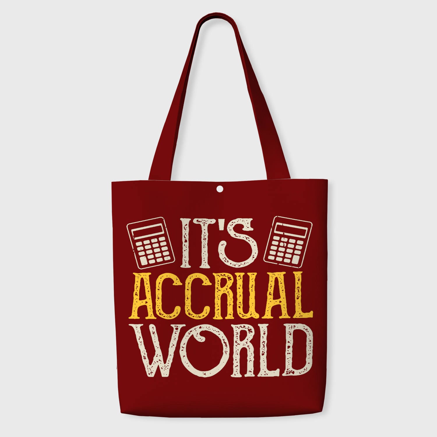 Funny Accounting Pun Tote Bag for Accountants Daily Use