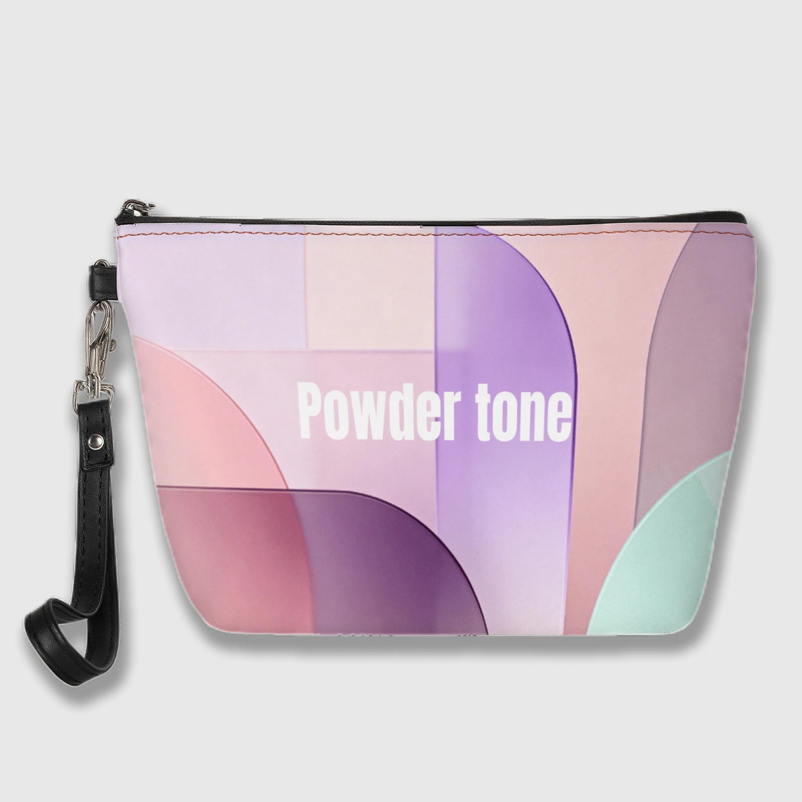 Portable Cosmetic Bag Personalized PU Makeup Pouch for Travel & Daily Use