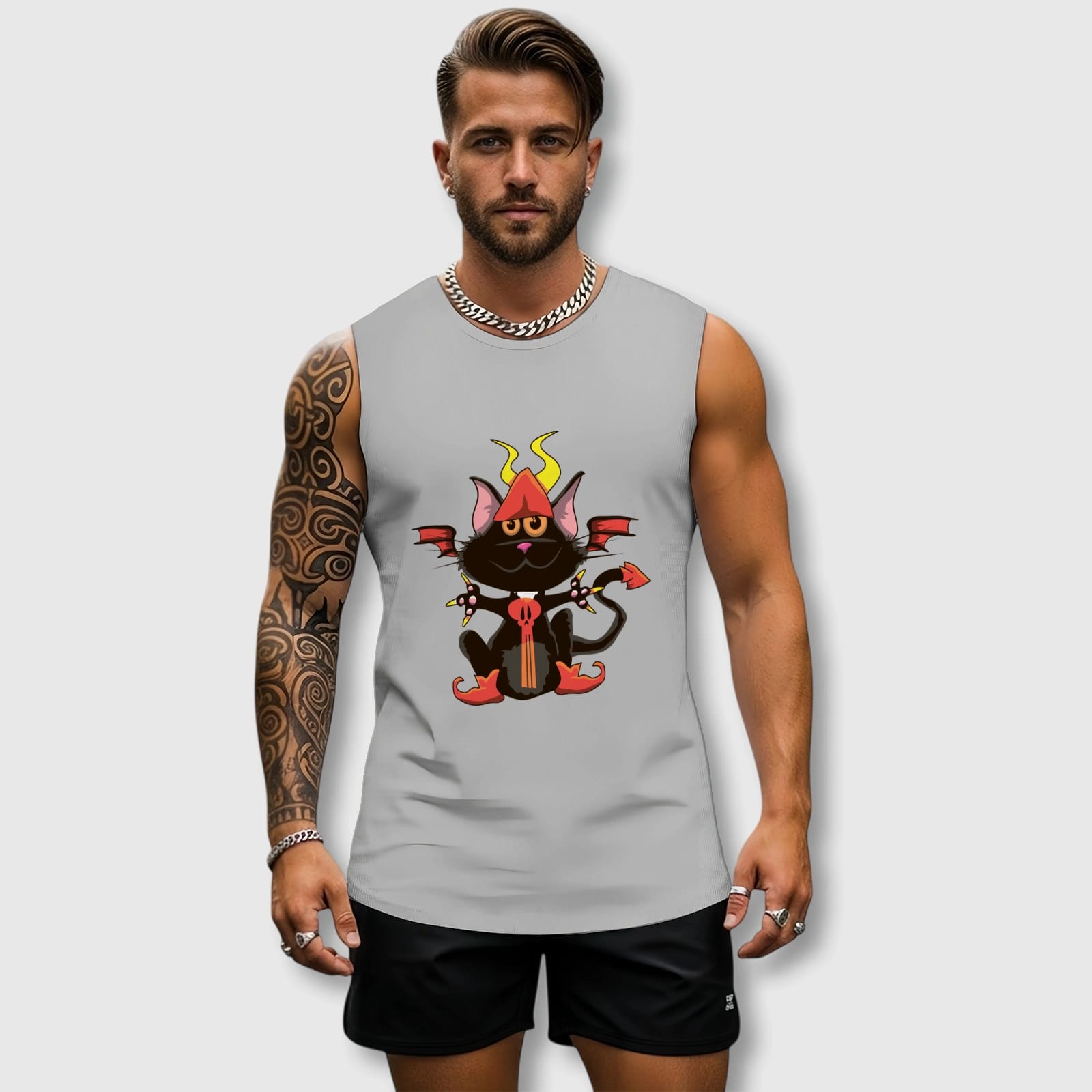 Custom Crew Neck Vest for Men