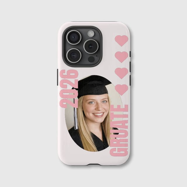 Custom Grad Photo Magnetic Phone Case for 2026 Grads Gift
