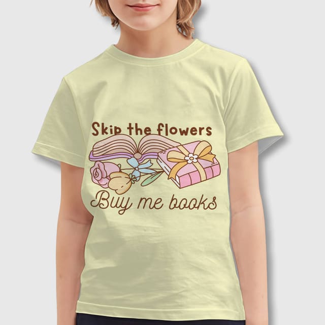 Funny Book Quote Kids T-Shirt for Book Lovers Gift