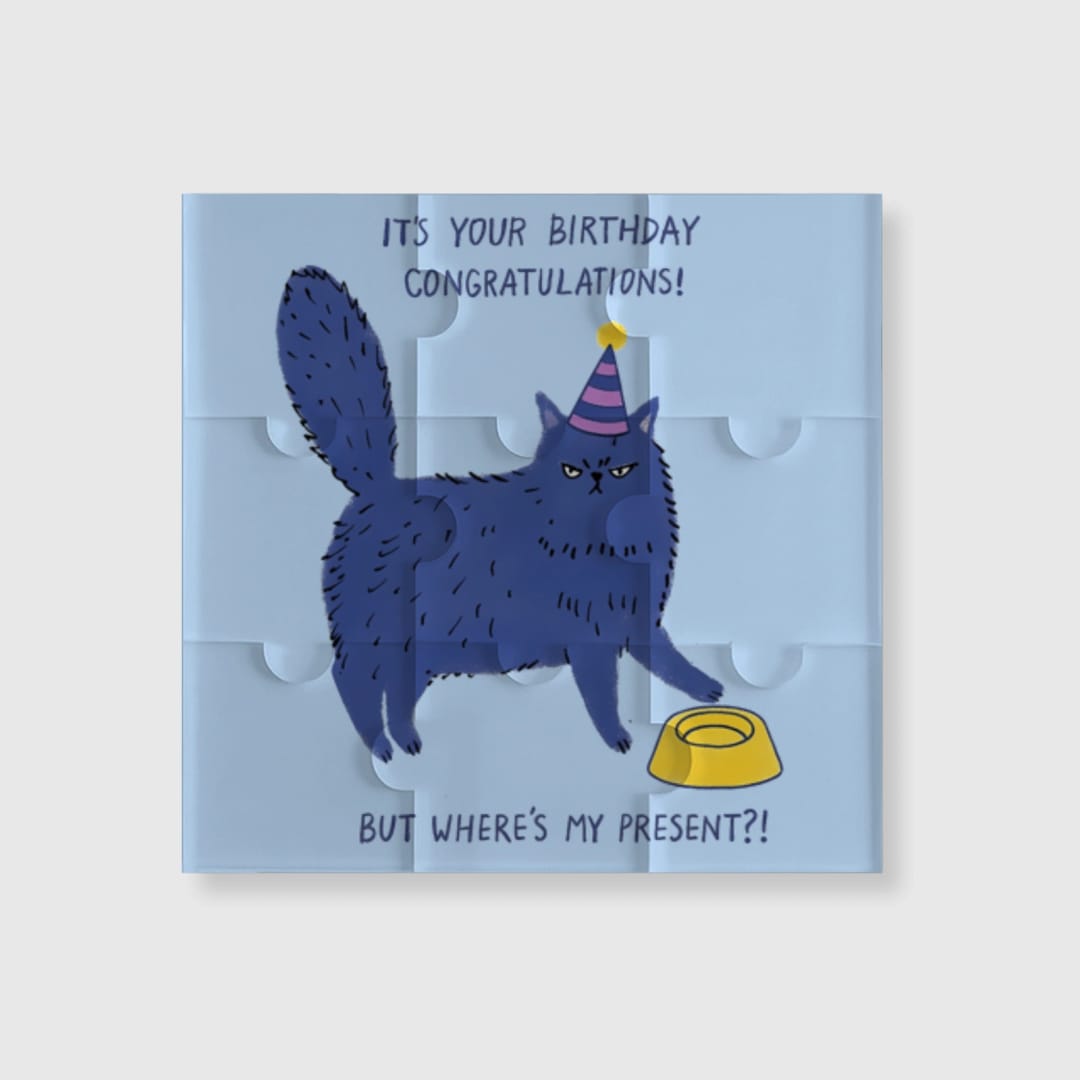 Custom Puzzle Fridge Magnet – Personalized Photo Refrigerator Magnet, Jigsaw-Style Design, Durable Print, Perfect for Home Décor & Gifts - 1