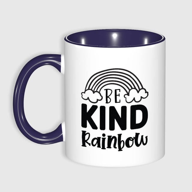 Be Kind Rainbow 11oz Mug for Teacher Friend Daily Gift