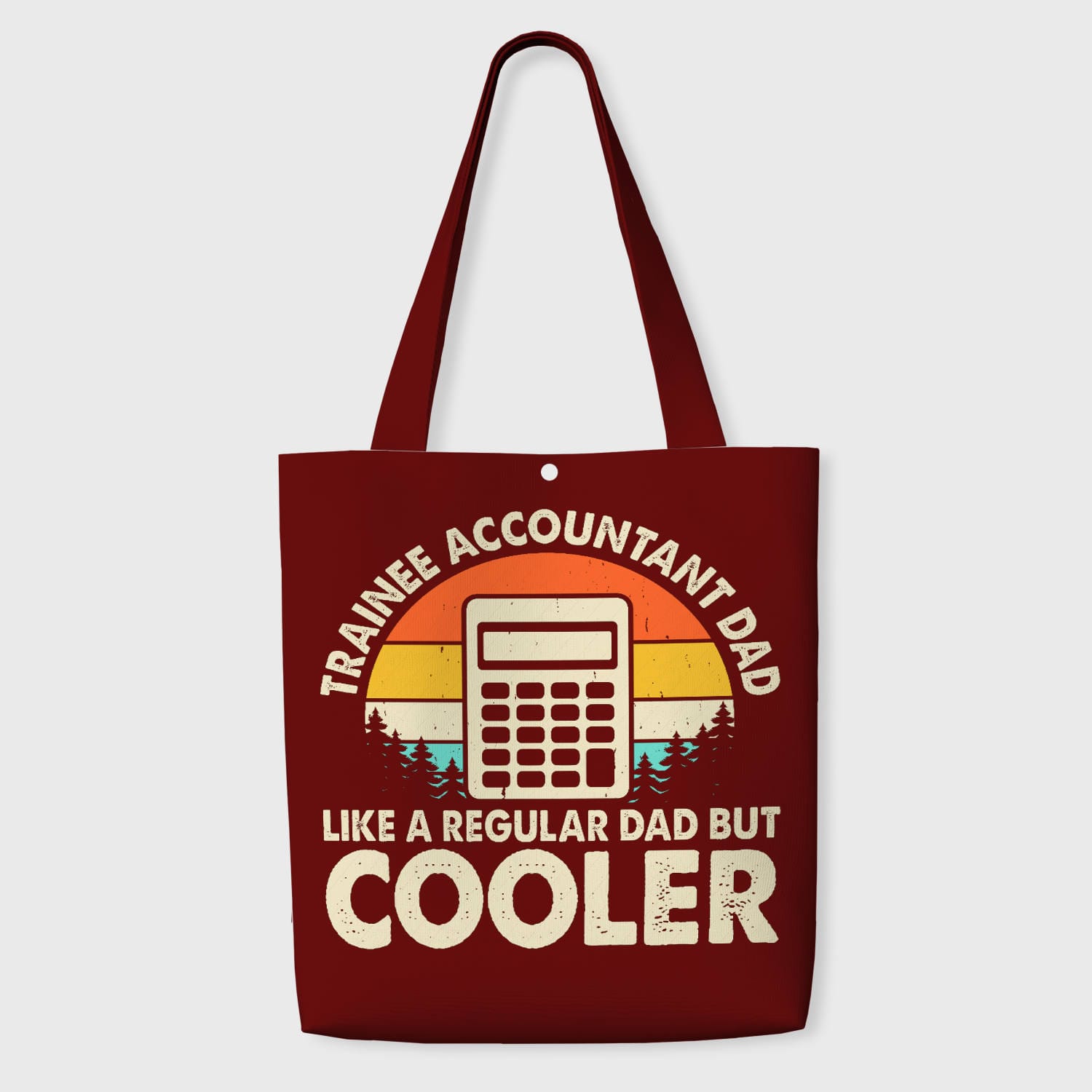 Funny Accountant Dad Quote Tote Bag for Father's Day Gift