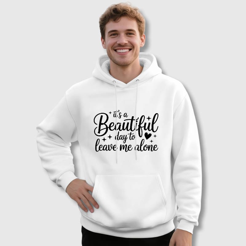 Funny Sarcastic Quote Hoodie for Introvert Birthday Gift