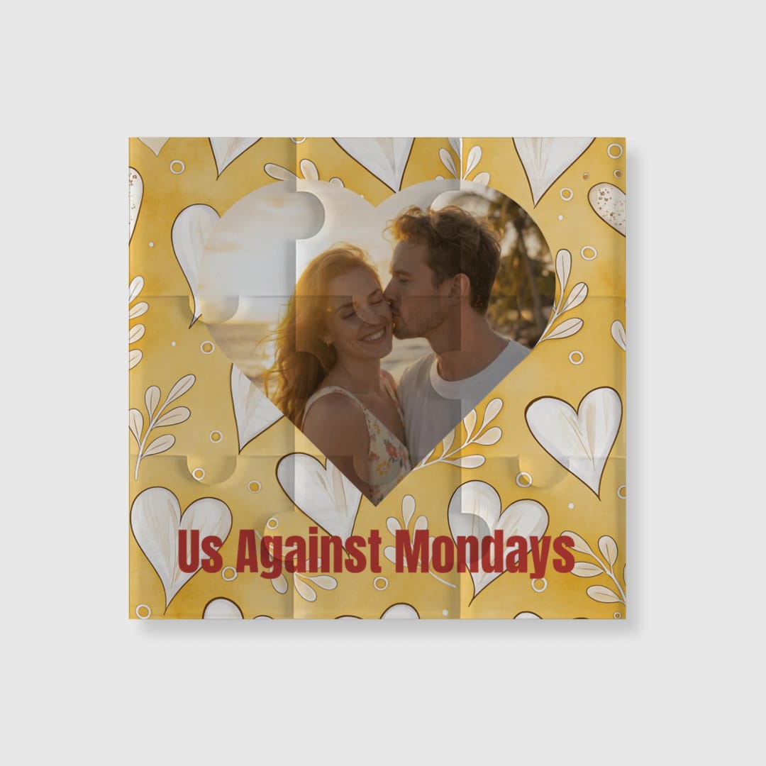 Custom Puzzle Fridge Magnet – Personalized Photo Refrigerator Magnet, Jigsaw-Style Design, Durable Print, Perfect for Home Décor & Gifts - 1