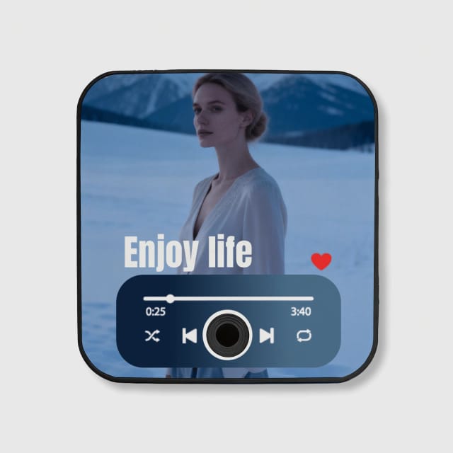 Custom Music Player Fridge Magnet for Valentine's Day Gift