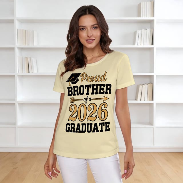 Proud Brother 2026 Graduate Women's T-Shirt Grad Gift