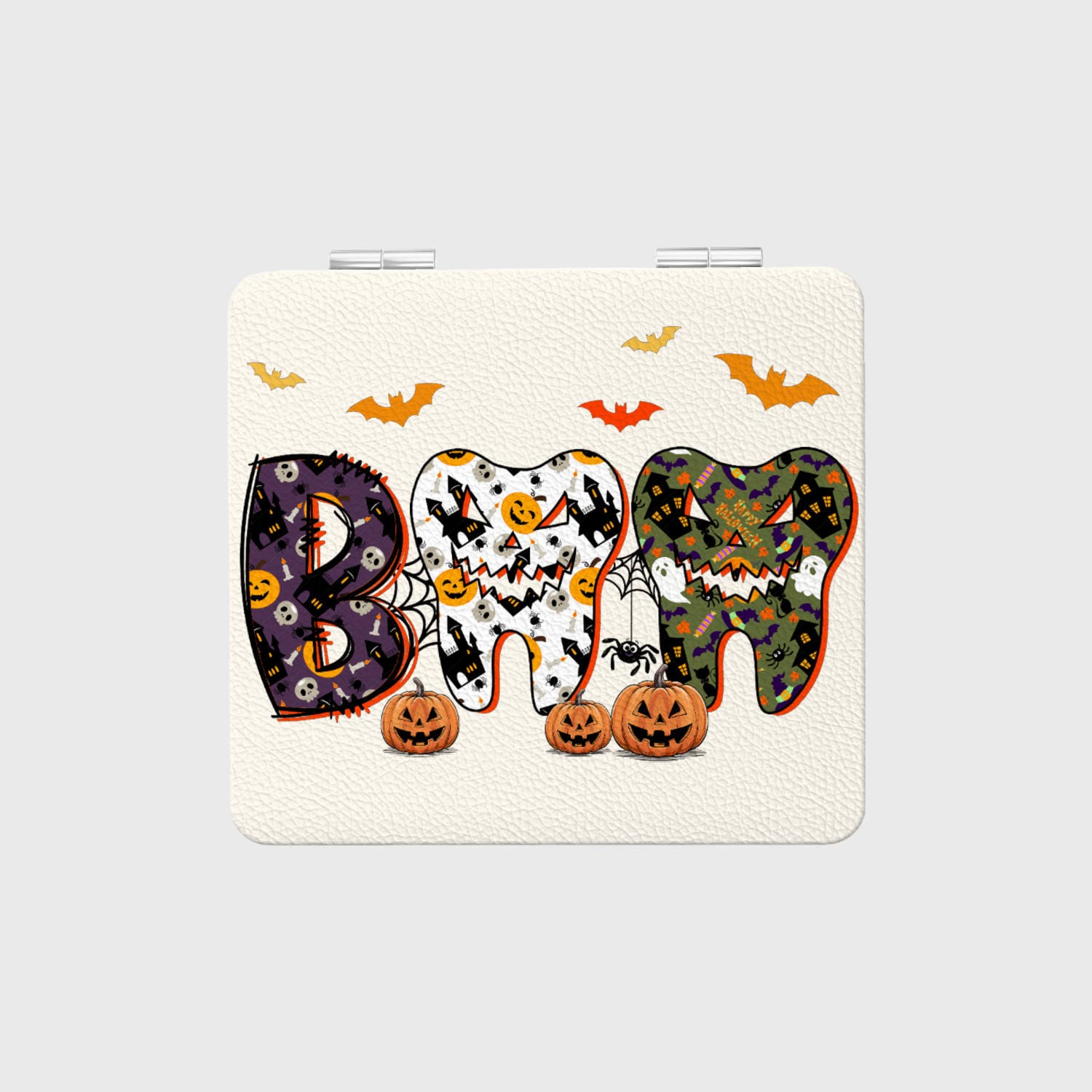 Halloween Dental Boo Pocket Mirror for Dental Pros Halloween Gift