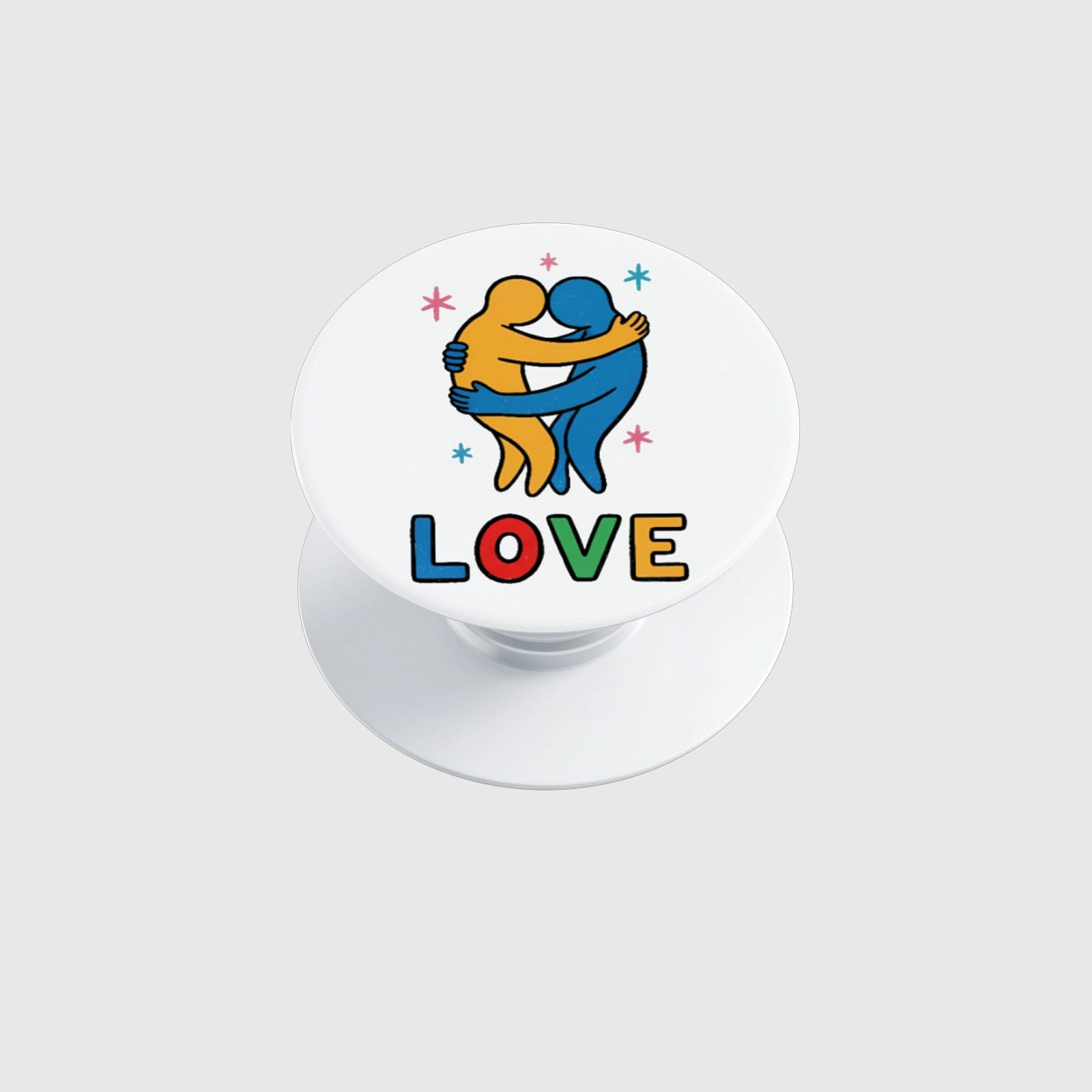 Custom Photo Phone Grip – Irregular & Round Shapes | 5 Premium Materials | 6 Airbag Bases | Personalized Pop Grip for Phones