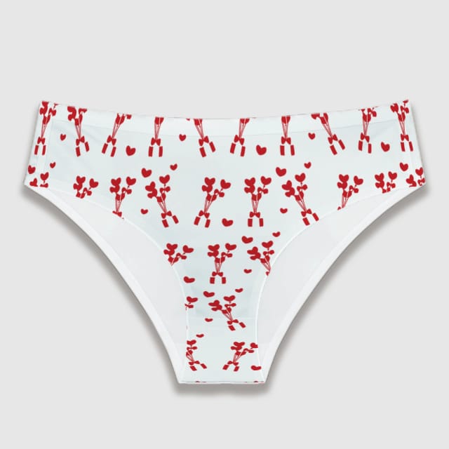 Women's Low-Waisted Seamless Underwear – Soft Stretch Polyester Briefs