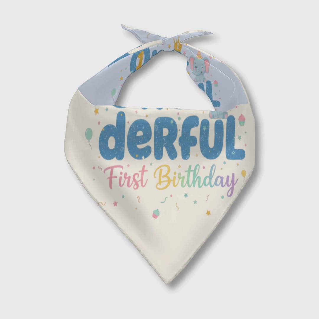 Custom Personalized Pet Bib - 1