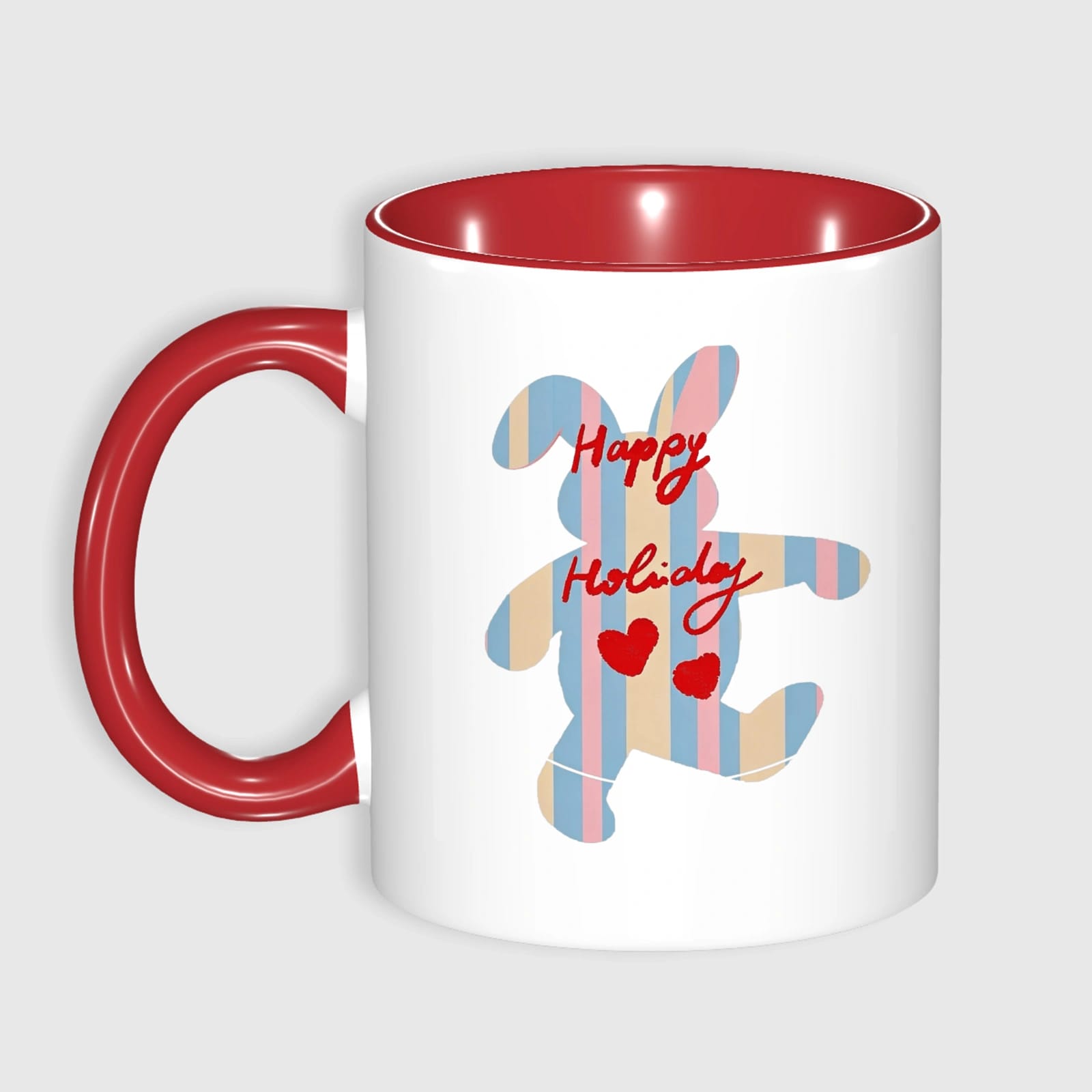 11oz Custom Photo Mug RED