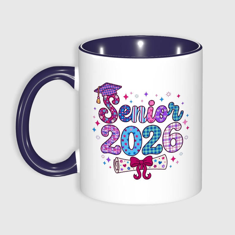 Senior 2026 Ceramic Coffee Mug for 2026 Graduation Gift