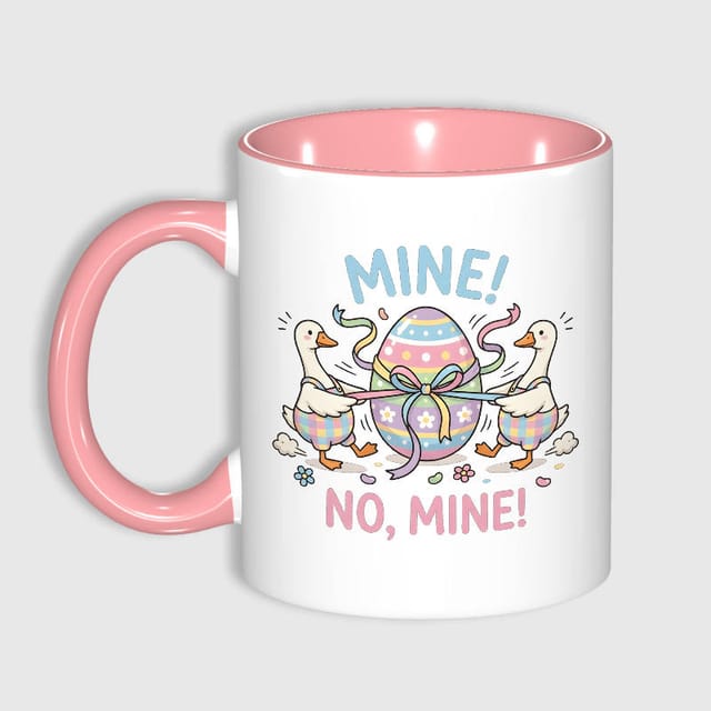 Funny Easter Goose 11oz Mug for Couple Easter Gift