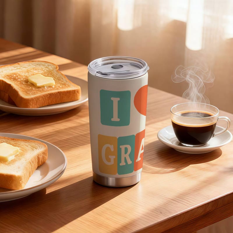 Personalized Stainless Steel Tumbler - 1