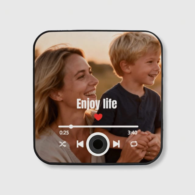 Custom Song Lyrics Photo Fridge Magnet for Mom Gifts