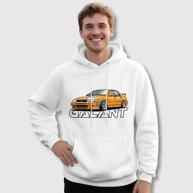 Mitsubishi Galant JDM Pullover Hoodie for Men