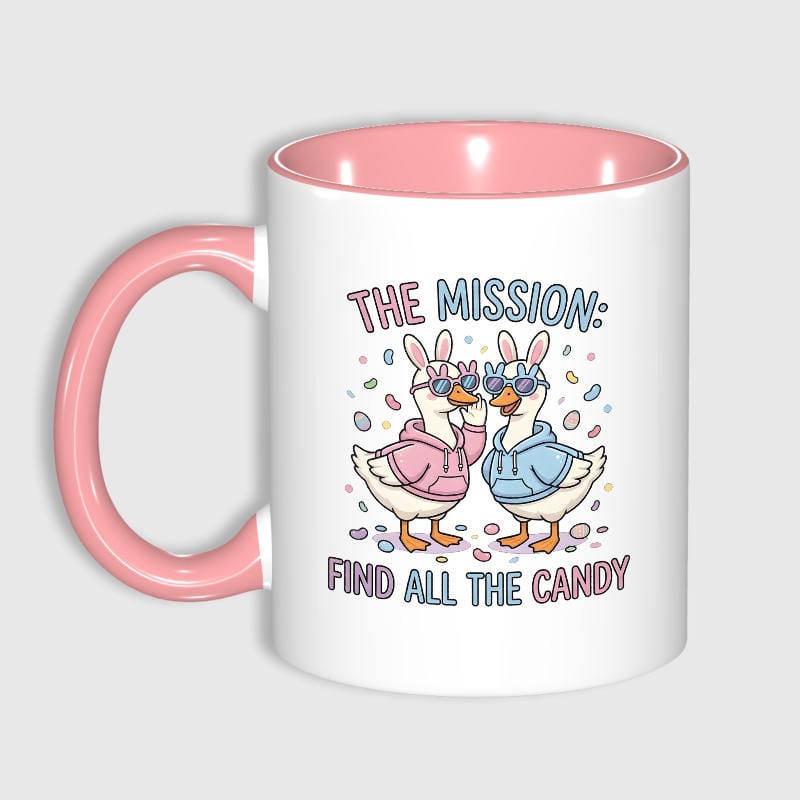 Funny Easter Goose Mug for Candy Lovers Easter Gift