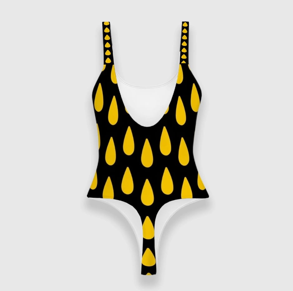 Women's Detachable Crotch One-Piece Bodysuit – Quick-Release Design, Soft Stretch Fabric - 1