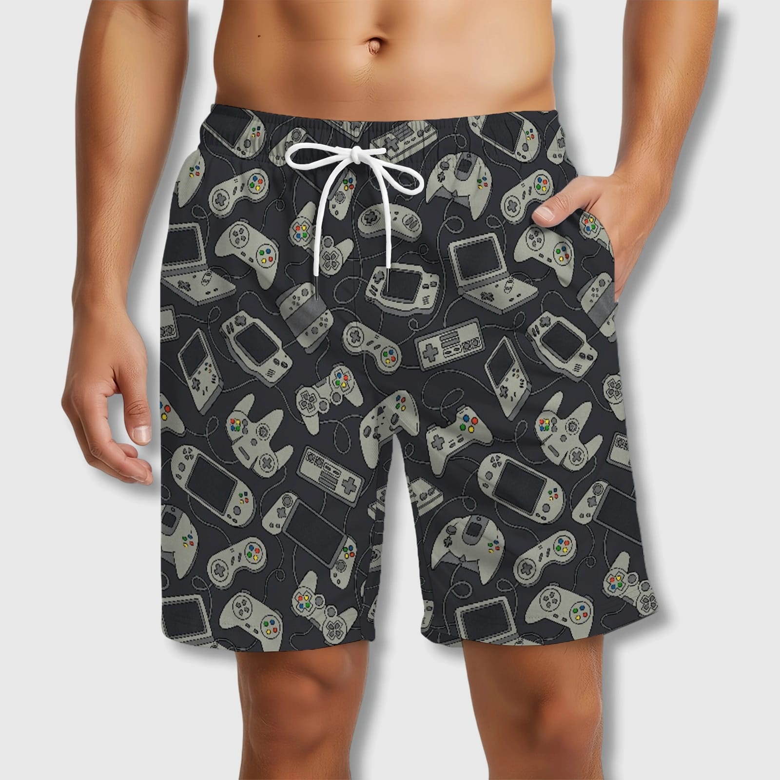 Personalized Beach Shorts - Custom Quick-Dry Polyester Swim Trunks | Perfect Summer Gift