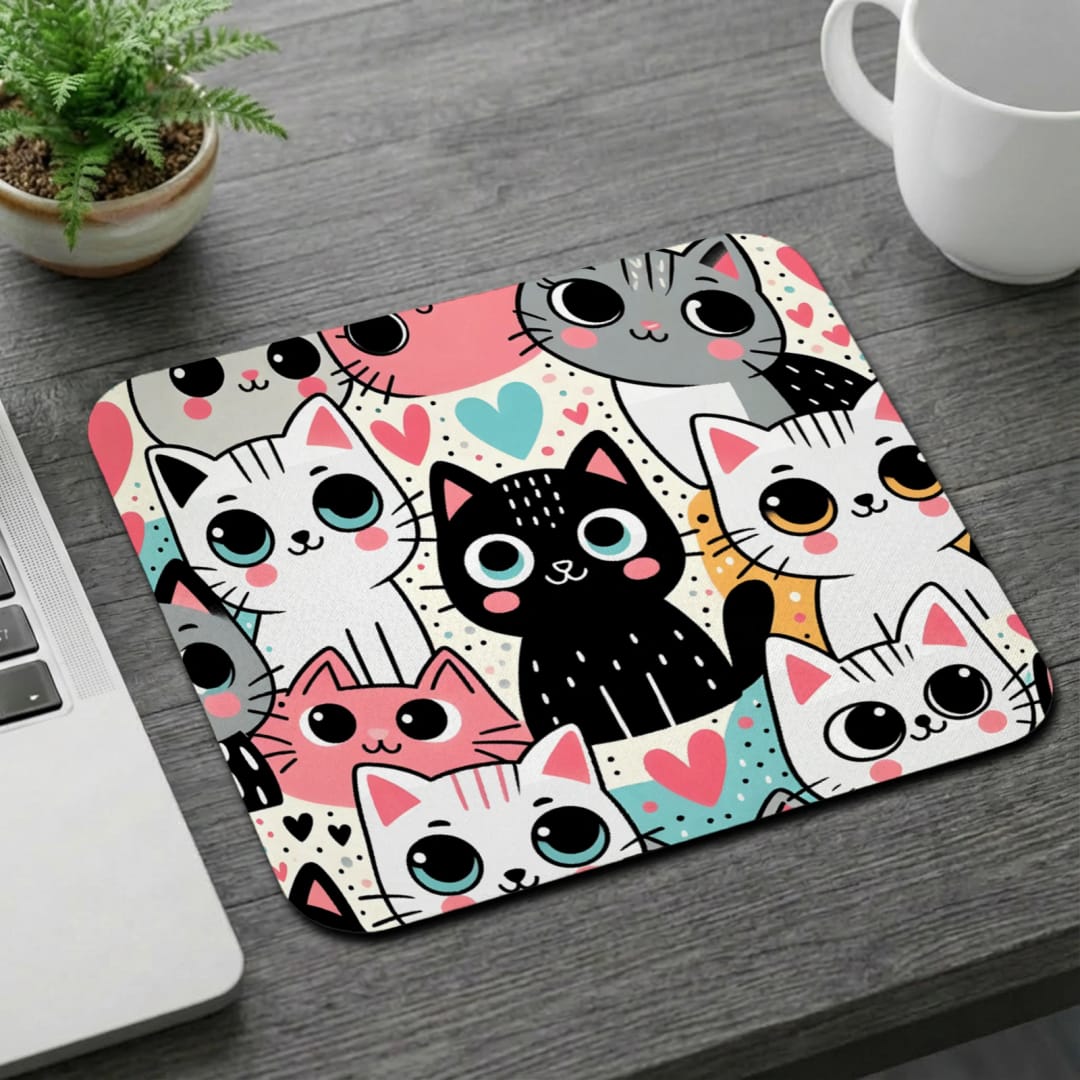 Custom Mouse Pad – Personalized Photo Mousepad with Your Image/Text, Non-Slip Rubber Base, Smooth Surface, Perfect for Office, Home & Gaming - 1