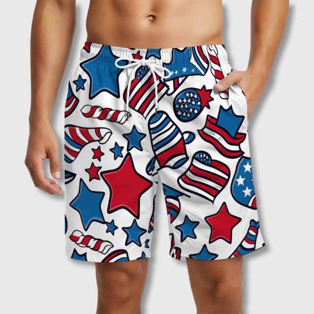 Personalized Beach Shorts - Custom Quick-Dry Polyester Swim Trunks | Perfect Summer Gift