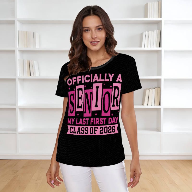 Class of 2026 Senior Quote T-Shirt for Seniors Back to School