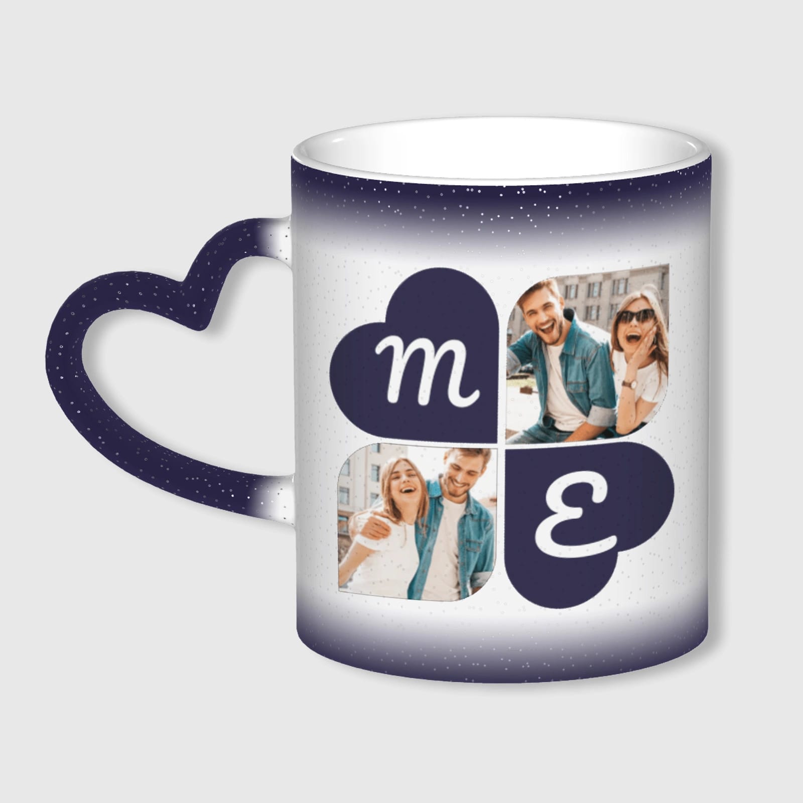 Starry Sky Color Changing Mug Blue ,  11 oz，Galaxy Heat Sensitive Magic Coffee Cup, Night Sky Thermochromic Mug Gift for Tea & Coffee Lovers